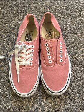 Vans Pink Authentic Skate Shoe